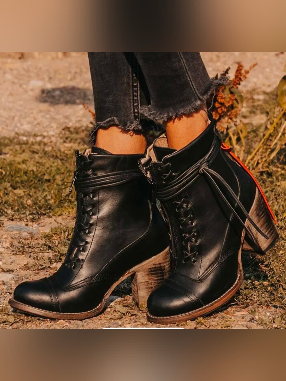 Freebird Bailey Boots Black Heels Size 10